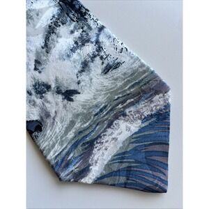 Free Man Apparel Mens Necktie Church On Water Swanson Co 100% Silk Religious Tie